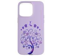 Phases Moon & Tree of Life Phases De La Lune Arbre De Vie Coque pour iPhone 15 Pro Max