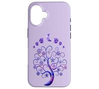 Phases Moon & Tree of Life Phases De La Lune Arbre De Vie Coque pour iPhone 16