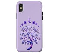 Phases Moon & Tree of Life Phases De La Lune Arbre De Vie Coque pour iPhone X/XS