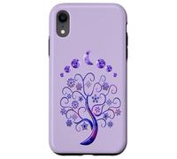 Phases Moon & Tree of Life Phases De La Lune Arbre De Vie Coque pour iPhone XR