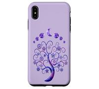 Phases Moon & Tree of Life Phases De La Lune Arbre De Vie Coque pour iPhone XS Max