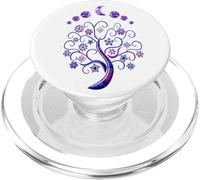 Phases Moon & Tree of Life Phases De La Lune Arbre De Vie PopSockets PopGrip pour MagSafe