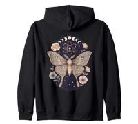 Phases mystiques de la lune et de la lune, merveille florale Sweat à Capuche