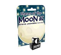 Phases of The Moon D6 | Custom Dice, Perfect for Use with Steve Jackson Games, DND, RPGs, Tabletop Games, and Role-Playing Adventures