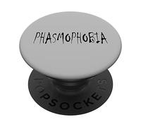Phasmophobia Fear Ghosts Halloween Horreur Phasmophobie PopSockets PopGrip Interchangeable