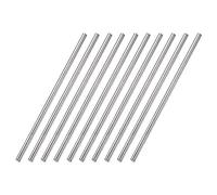 PHasz 10 Pièces Tiges Rondes en Acier Inoxydable 304 Diamètre 2-3Mm, Longueur 500Mm Tiges À Arbre Solide Adaptées Au Modèle Artisanal De Bricolage,Diameter 3mm
