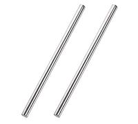 PHasz 2 Pièces Tiges en Acier Inoxydable 304, Diamètre 5-7Mm, Longueur 500Mm Tiges d'arbre Solides pour Bricolage Modèle Artisanal Voiture Avion Bateau,Diameter 6mm