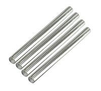 PHasz 4 Pièces Tiges en Acier Inoxydable, Diamètre 8.5-11Mm Longueur 500Mm Tiges À Arbre Solide Barre De Tour Tige Ronde Solide,Diameter 9mm
