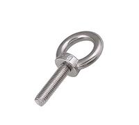 PHasz Boulon À Œil De Levage De Machines À Filetage Mâle M16, Longueur De Filetage D'anneau De Boulon À Œil De Levage D'épaule en Acier Inoxydable 70-200Mm,M16×100mm
