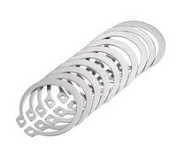 PHasz Circlips Externes 35Mm-40Mm, 20 Pièces, Anneaux À Pression en Acier Inoxydable 304, pour Arbre De Retenue, Adaptés Aux Roulements,37mm