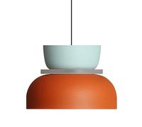 PHASZ Suspension Simple À Vis E26 Suspension Colorée De Restaurant Nordique Abat-Jour De Lustre De Bar Moderne Plafonnier Warm Macarons Chambre À Coucher, Bureau, Bureau