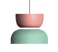 PHASZ Suspension Simple À Vis E26 Suspension Colorée De Restaurant Nordique Abat-jour De Lustre De Bar Moderne Plafonnier Warm Macarons Chambre À Coucher, Bureau, Bureau