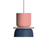 PHASZ Suspension Simple À Vis E26 Suspension Colorée De Restaurant Nordique Abat-jour De Lustre De Bar Moderne Plafonnier Warm Macarons Chambre À Coucher, Bureau, Bureau