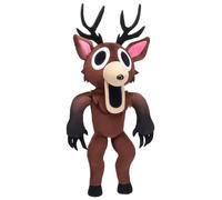 PhatMojo 99 Nights in The Forest - Peluche de luxe de 31,8 cm - The Deer - Série 1 - Comprend des codes DLC échangeables sur Roblox - Jouet en peluche souple - Sous licence officielle