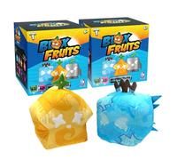 PhatMojo BLOX Fruits - Mystery Fruit Lot de 2 Peluches à Collectionner à partir de 6 Ans (10,2 cm de Haut, série 1) [Comprend DLC, sous Licence Officielle]
