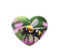 Phayah A Little Bee Lot de 6 désodorisants pour voiture Parfum lavande en forme de cœur à suspendre Carte parfumée à suspendre pour tiroir de placard