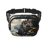 Phayah Ancient City By The Sea Sac banane pour homme, femme, entraînement, voyage, course décontractée, randonnée, cyclisme