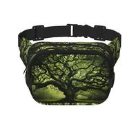 Phayah Ancient Trees Sac banane pour homme, femme, entraînement, voyage, course à pied, randonnée, cyclisme