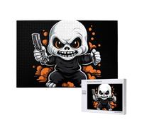 Phayah Angry Kids Puzzle pour adultes 1000 pièces. Décoration d'intérieur, fête d'anniversaire pour homme et femme, 75 x 50 cm