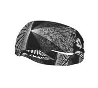 Phayah Bandeau absorbant avec symboles d'équation pour le sport, le basket-ball, le football, le cyclisme, la course à pied, le yoga
