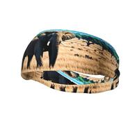Phayah Bandeau de sport à motif éléphant africain pour homme et femme - Pour la course à pied, le cyclisme, le yoga, le fitness
