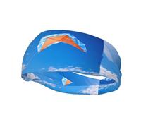 Phayah Bandeau de sport avec motif cerf-volant pour homme et femme - Pour la course à pied, le cyclisme, le yoga, le fitness
