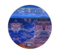 PHAYAH Beauty Grand Canyon Tapis de souris rond antidérapant en caoutchouc durable et confortable pour le bureau, les jeux et l'apprentissage 8 en 1