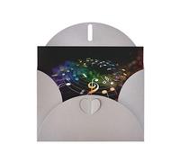 PHAYAH Belles cartes de vœux vierges colorées avec enveloppes 10,2 x 15,2 cm - Cartes de remerciement pour Noël, vacances, anniversaire, remise de diplôme, anniversaire de mariage - Gris