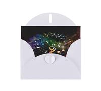 PHAYAH Belles cartes de vœux vierges colorées avec enveloppes 10,2 x 15,2 cm, cartes de remerciement pour Noël, vacances, anniversaire, remise de diplôme, anniversaire de mariage, blanc