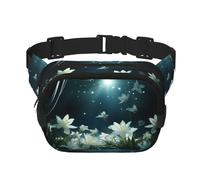 Phayah Blossom In The Moonlight Sac banane pour homme, femme, entraînement, voyage, course décontractée, randonnée, cyclisme