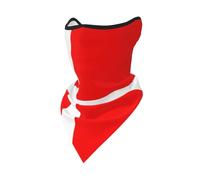 PHAYAH Cache-cou avec motif drapeau danois du Danemark, écharpe rafraîchissante au soleil, cagoule bandana pour homme et femme