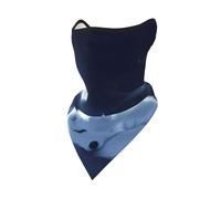 PHAYAH Cache-cou avec motif renard endormi sous la lune - Cache-cou - Bandana - Cagoule multifonction