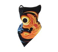 PHAYAH Cagoule multifonction avec impression de Tai Chi - Masque facial - Bandana - Cagoule