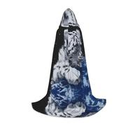 PHAYAH Cape à capuche motif petit tigre dans l'espace pour adulte, déguisement d'Halloween pour femme et homme, costume de fête, cosplay, taille M