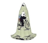 PHAYAH Cape à capuche pour Halloween, sorcière, costume de Noël, cosplay, bal masqué, fête, cadeau, taille S