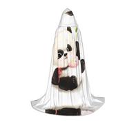 Phayah Cape de sorcière d'Halloween avec capuche de Noël | Cape pour bébé panda pour cosplay, bal masqué, fête, cadeau, danse, comique, convention