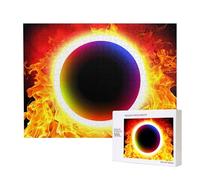 Phayah Casse-tête en obsidienne de feu pour adultes - 500 pièces - Jouets de développement de l'intelligence des enfants - 20,4 x 38,1 cm