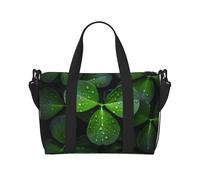 Phayah Clover Sac de voyage Sac à main Sac à main Bagage Bagage Sac de nuit Pliable Unisexe Voyage Avion Articles personnels Sac