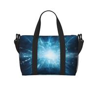 Phayah Cosmic Rays Sac de voyage à bandoulière Idéal pour l'école ou la nuit