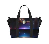 Phayah Cosmic Saturn Sac de voyage à bandoulière Idéal pour l'école ou la nuit