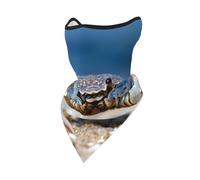 PHAYAH Crabe Rampant Imprimé Cache-Cou Cache-Cou Masque Cagoule Bandana Cagoule Écharpe Multifonctionnelle