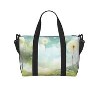 Phayah Dandelion In The Sun Sac de voyage à bandoulière Idéal pour l'école ou la nuit