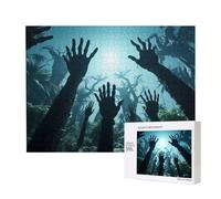 Phayah Deep Woods Puzzle main monstre pour adultes 500 pièces Jouets de développement de l'intelligence des enfants 20,4 x 38,1 cm