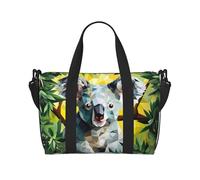 Phayah Diamond Koala Sac de voyage Sac à main Sac à main Bagage Bagage Sac de nuit Pliable Unisexe Avion Voyage Articles personnels