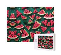 Phayah Dream Watermelon Puzzles pour adultes 500 pièces Jouets de développement de l'intelligence des enfants 20,4 x 38,1 cm