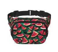 Phayah Dream Watermelon Sac banane pour homme et femme avec sangle réglable pour l'extérieur, l'entraînement, les voyages, la course à pied, la randonnée, le cyclisme