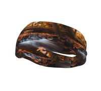 Phayah Fig. Bandeau élastique anti-transpiration pour femme et homme Motif ami intime et compréhensif Pour yoga, course à pied