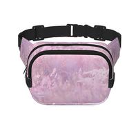 Phayah Flowers Pollen Sac banane avec sangle réglable pour entraînement en plein air voyage course randonnée cyclisme