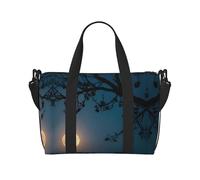 Phayah Full Moon High In The Sky Sac de voyage à bandoulière Idéal pour l'école ou la nuit