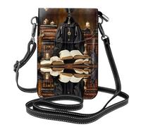 PHAYAH Grimoire Strange World Petit sac à bandoulière pour téléphone portable en cuir pour femme